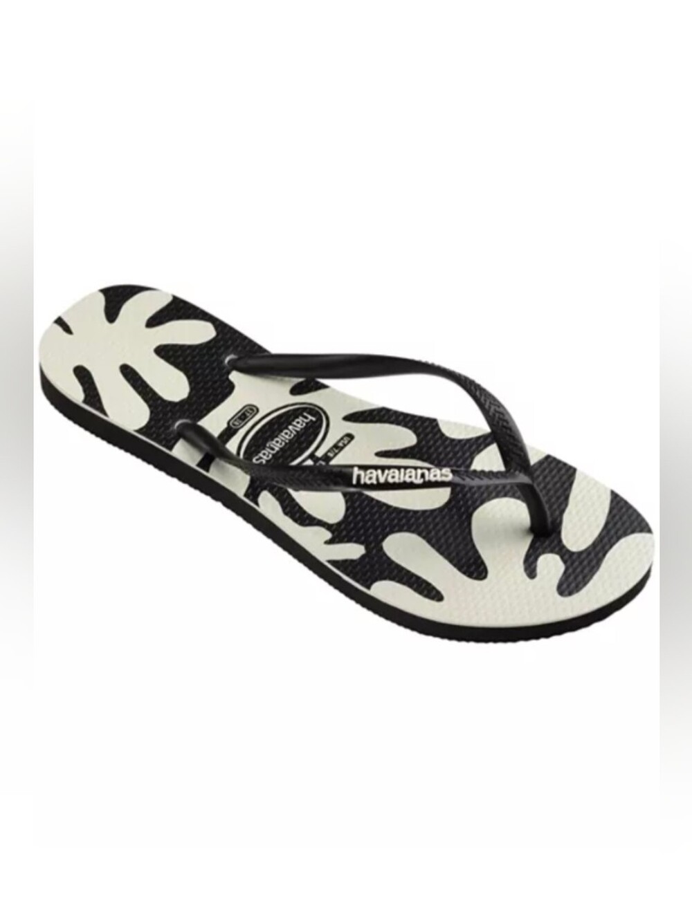 Havaianas Slim Black Floral